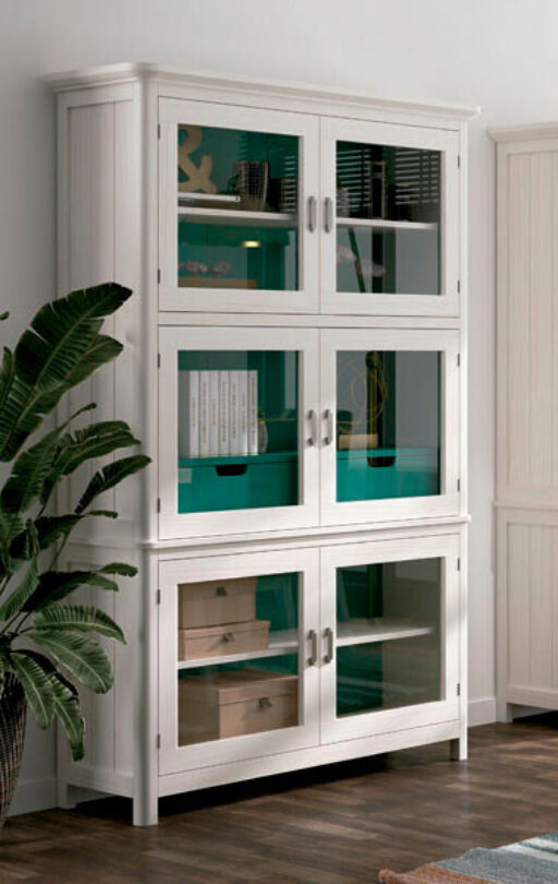 CC008 – VITRINA 6 PTAS. CON CAJONERA CERDEÑA