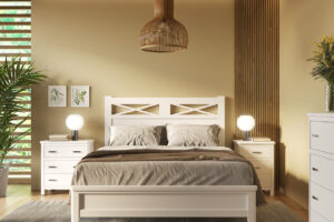 Cómoda Cerdeña | Cabecero Verona de 150 | Bancada madera de 150 | Mesita de 3 cajones Cerdeña | Mesita ancho 63 Cerdeña | CERDEÑA 91/02 – DORMITORIOS
