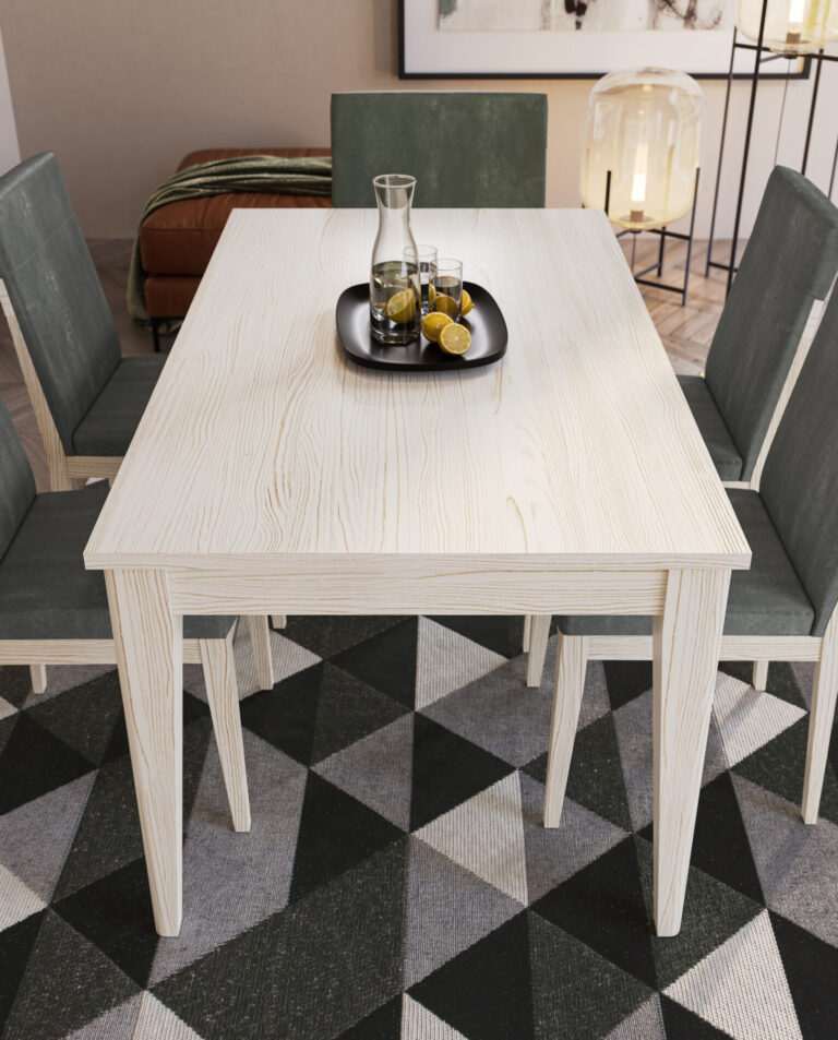 Mesa Pata Agujada De 160 Estirable | Silla Frida | Quebec 69/01 – Comedores