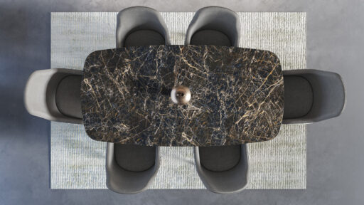 Mesa Lanzarote 220 | Sillón Brianne | TALLIN 18/01 – COMEDORES
