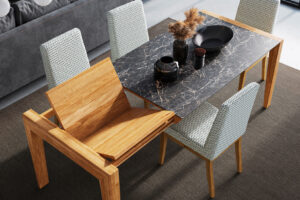 Mesa Fuerteventura 160 estirable | Silla Donna | TALLIN 26/01 – COMEDORES