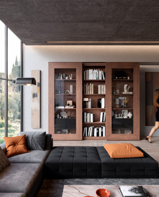 Estantería Modular | PRAGA 53/03 – COMEDORES